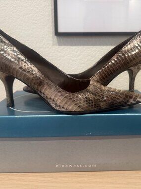 Nine West - Snake Skin Pumps
